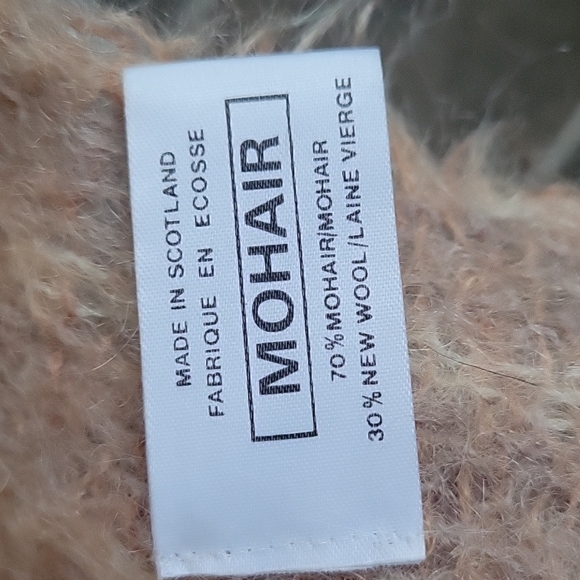 Mohair Scarf Color: Blush - Picture 3 of 4